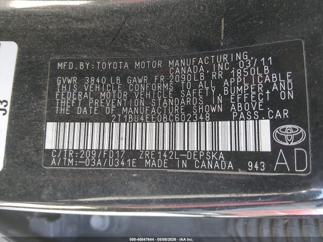 Toyota Corolla S