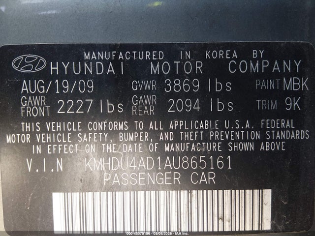Hyundai ELANTRA Gls
