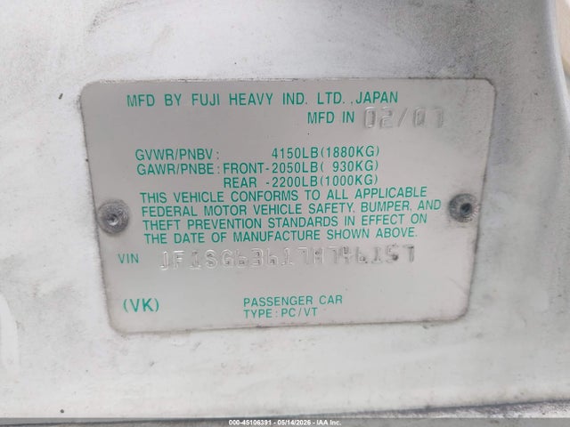 Subaru Forester 2.5x