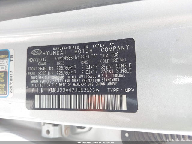 Hyundai TUCSON Sel