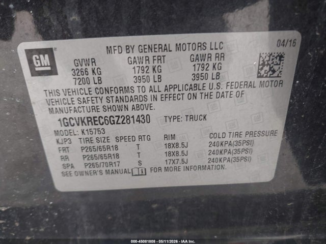 Chevrolet Silverado 1500 2lt