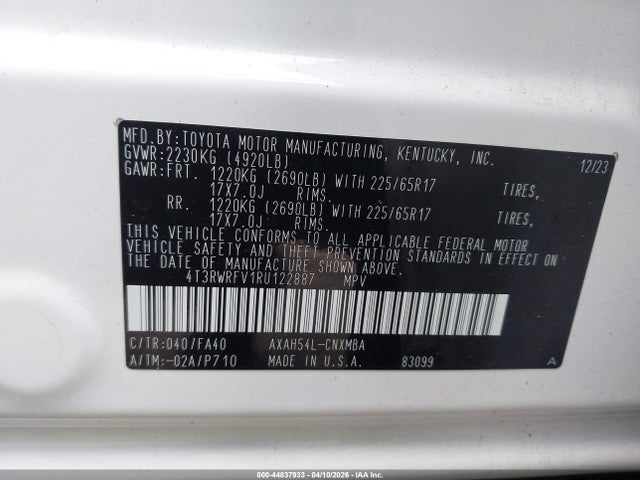 Toyota RAV4 Xle