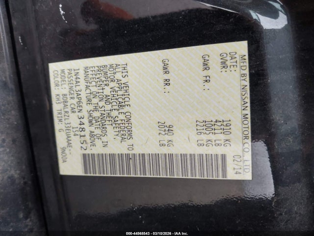 Nissan Altima 2.5 S