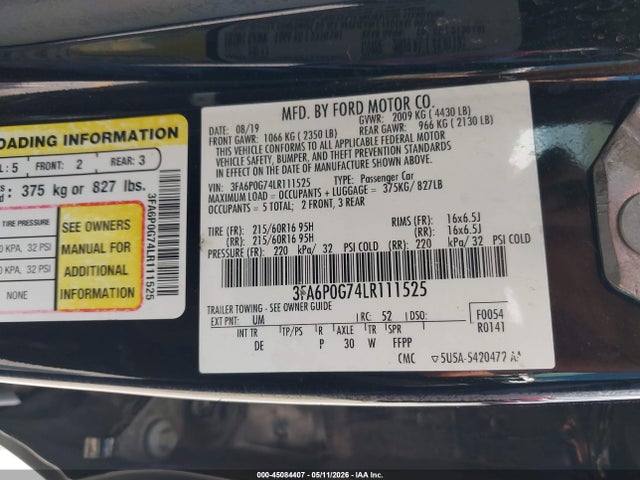 Ford Fusion S