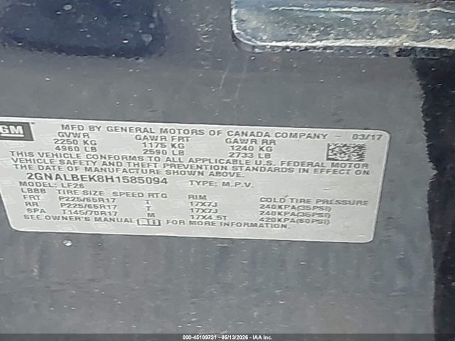 Chevrolet Equinox Ls