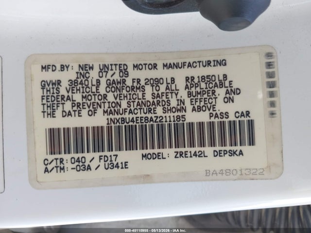 Toyota Corolla S