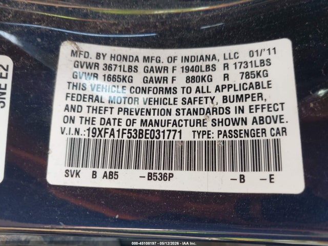 Honda Civic Lx