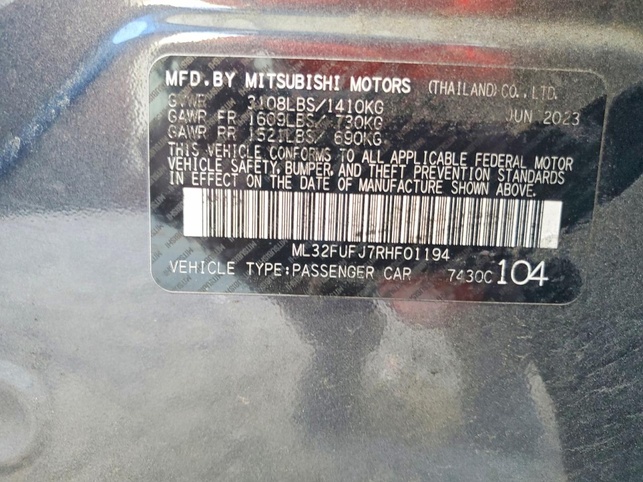 Mitsubishi Mirage