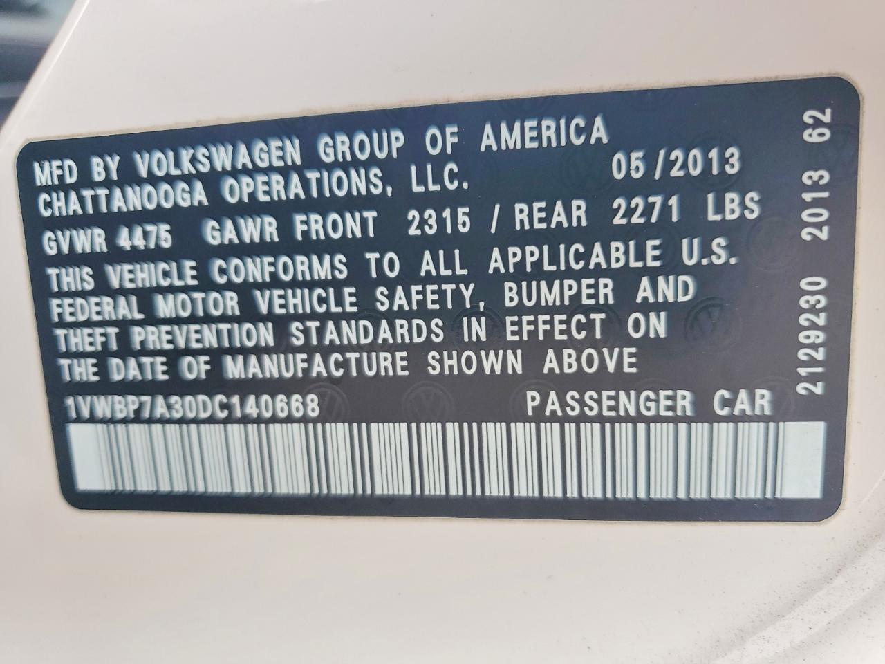 Volkswagen Passat Se