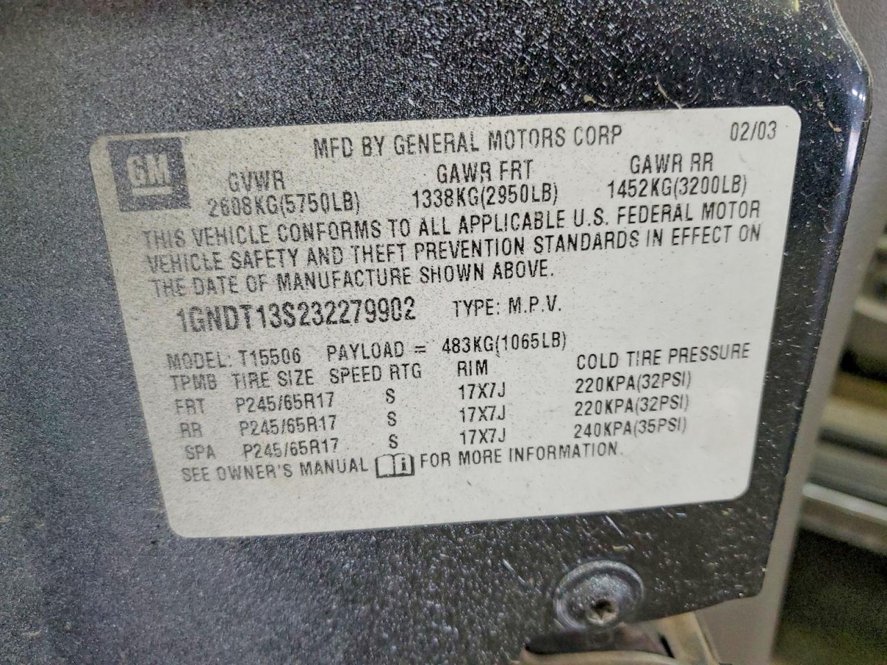 Chevrolet Trailblaze