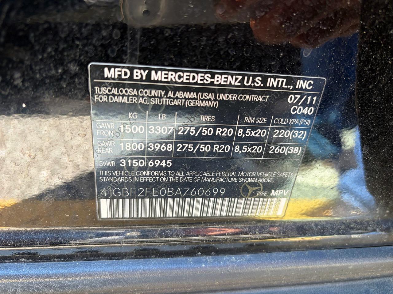 Mercedes-Benz G-Class 350 Bluetec