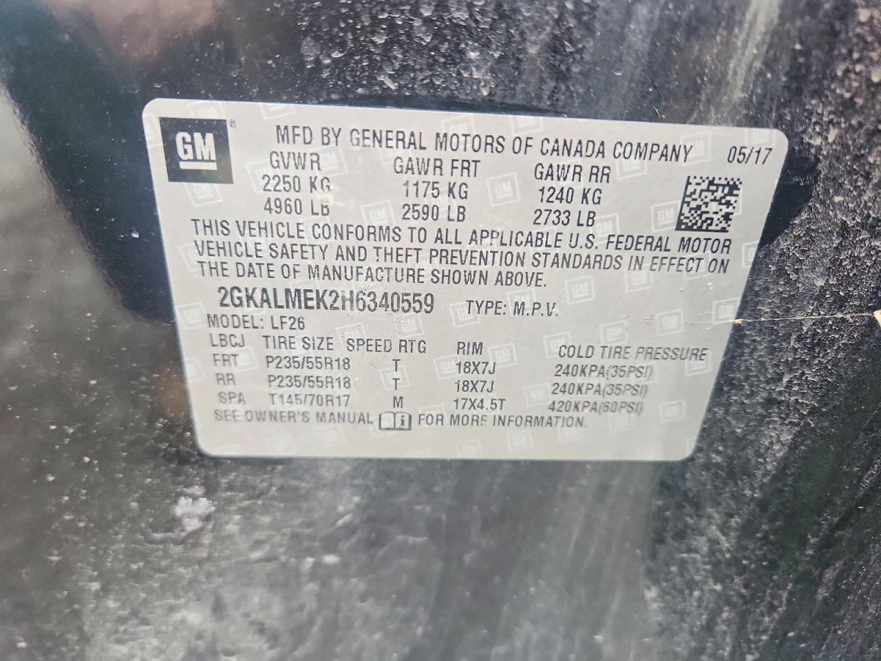 GMC Terrain Sle