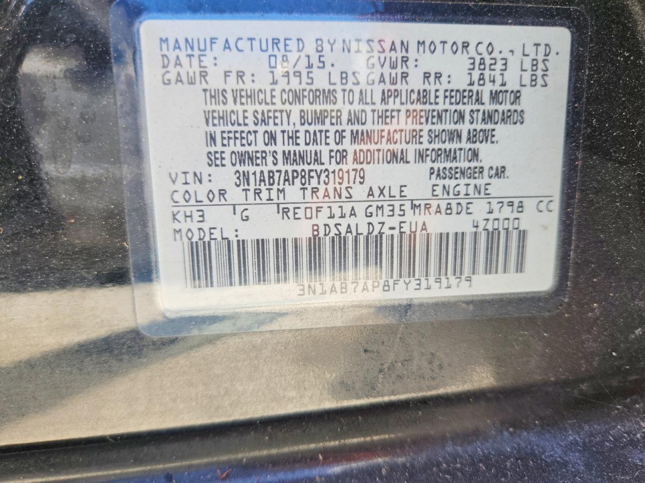 Nissan Sentra Sv