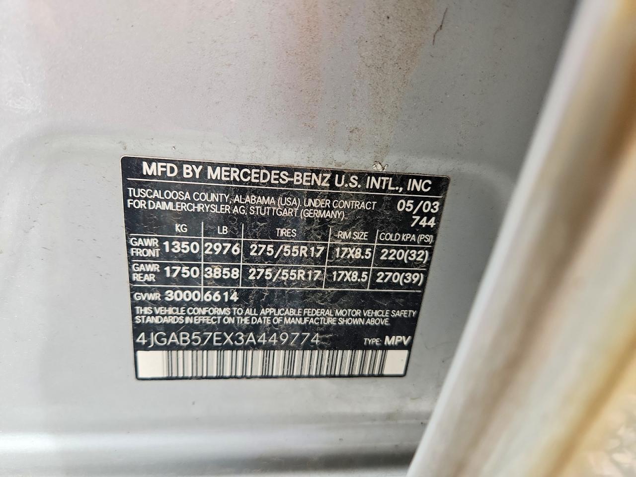 Mercedes-Benz M-Class 350
