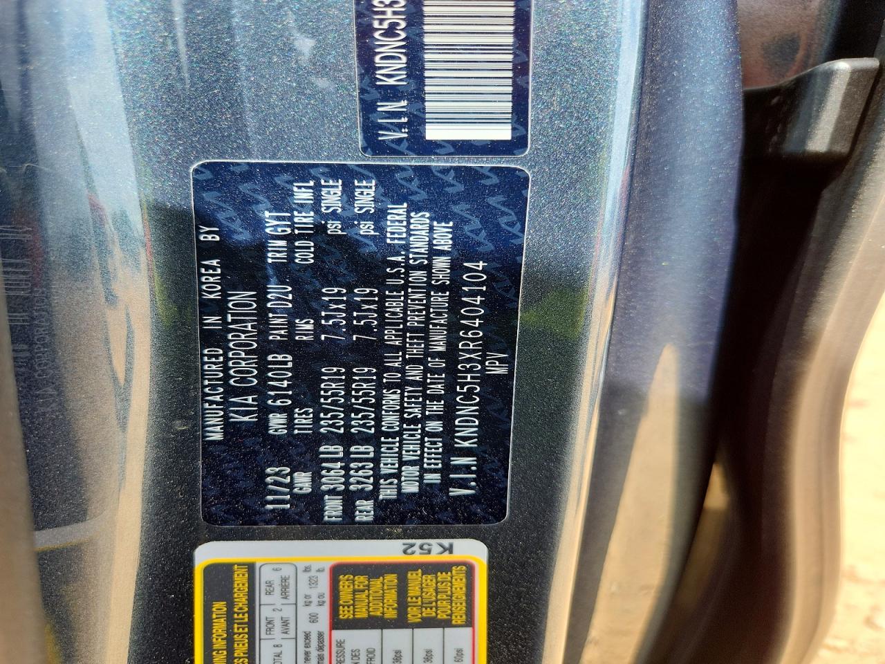 Kia Carnival Ex