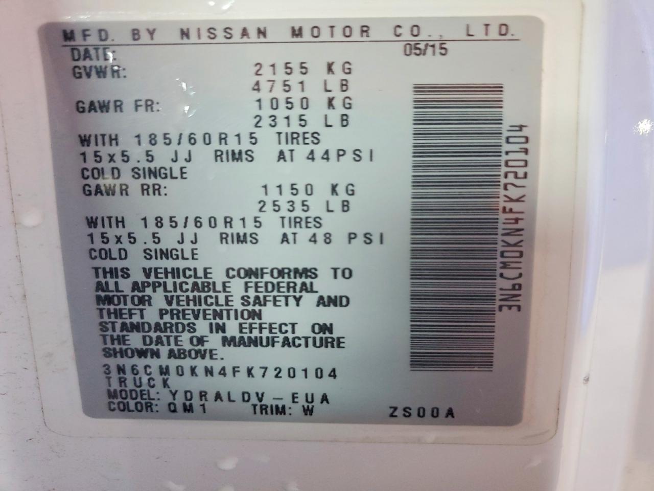 Nissan Nv S