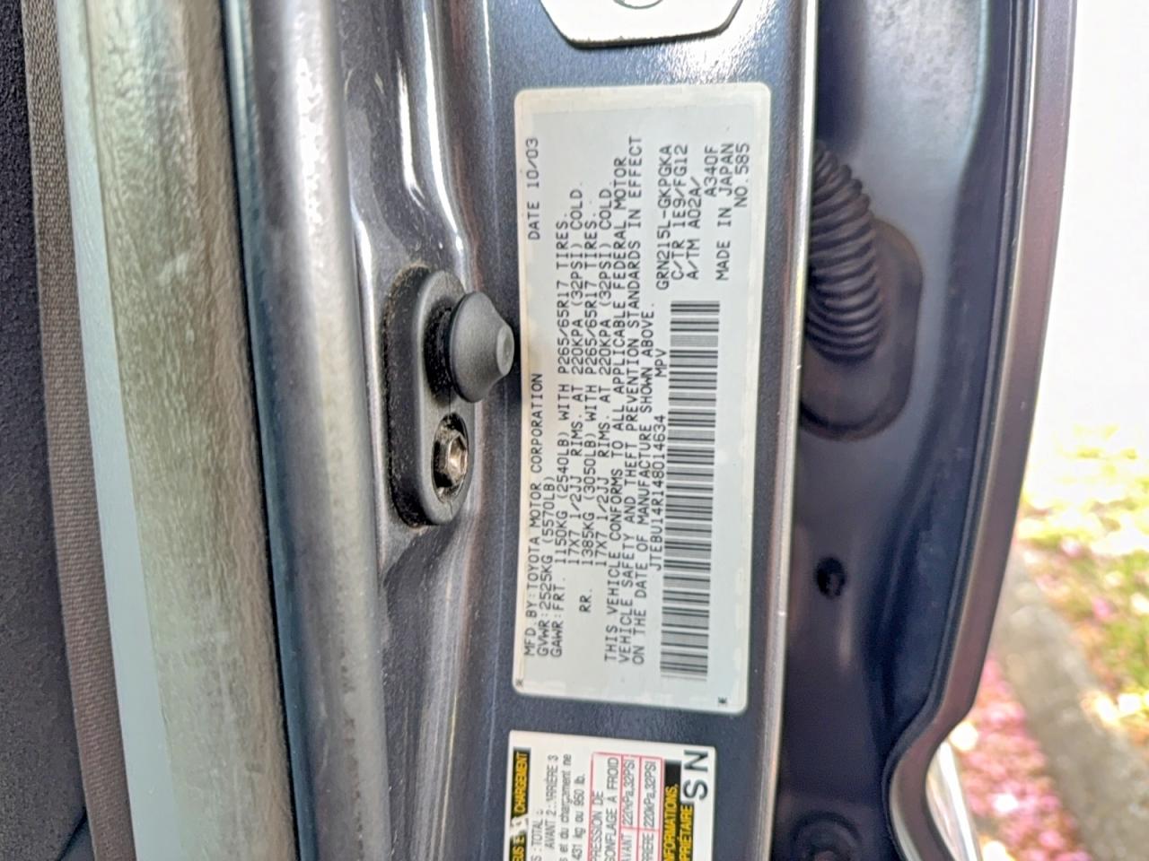 Toyota 4Runner Sr5
