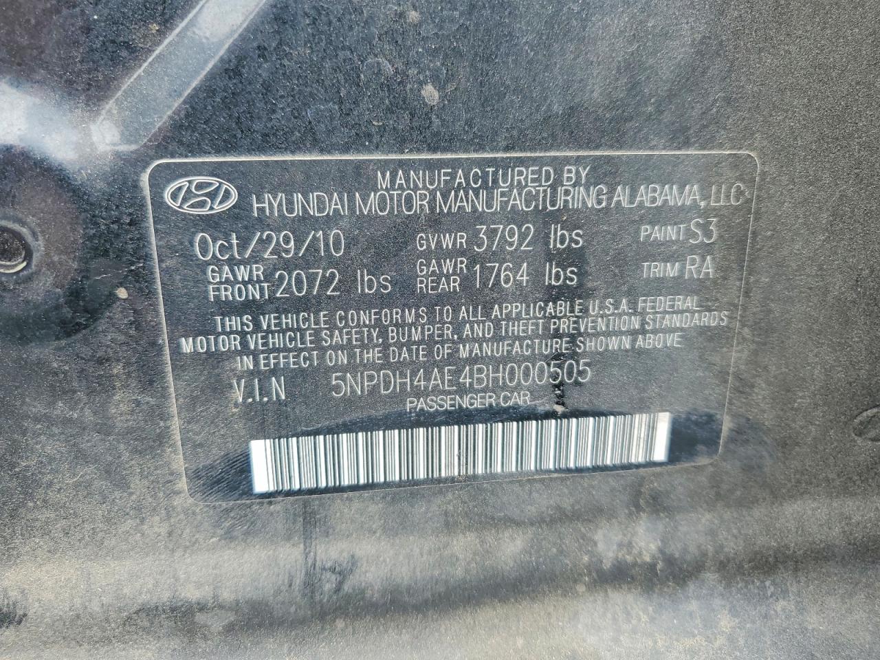 Hyundai ELANTRA Gls