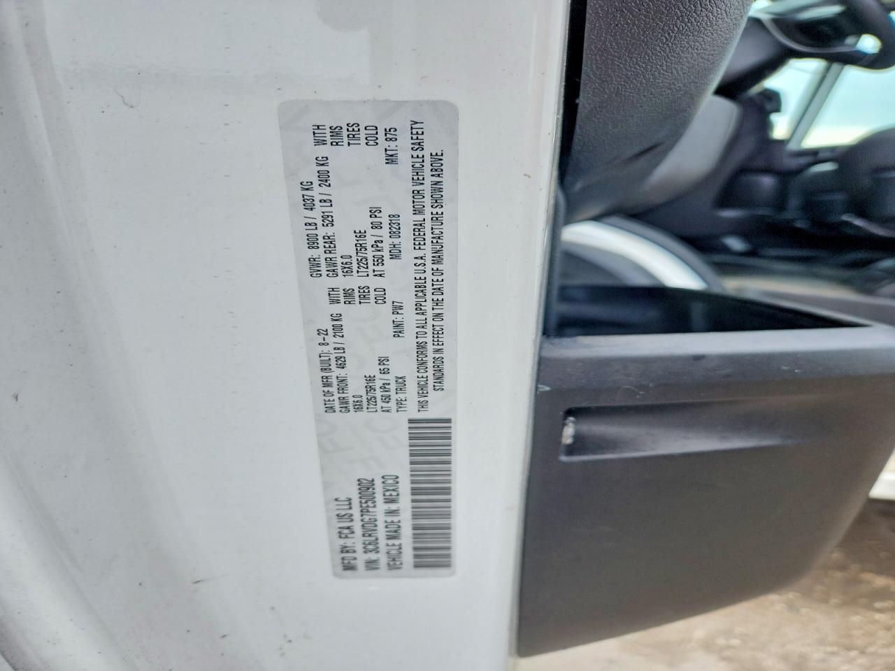 Ram Promaster 2500 High