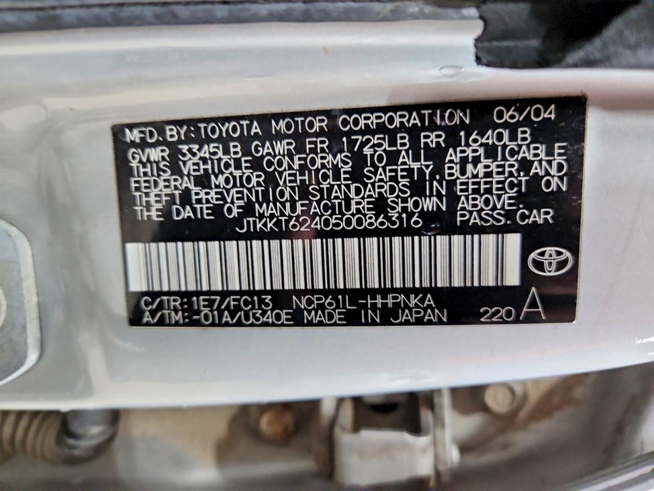 Scion xA Base