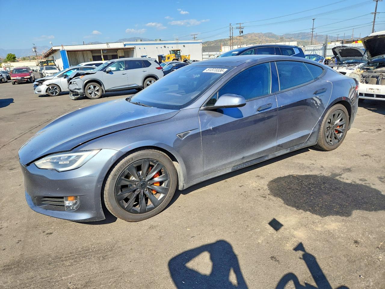 Salvage Tesla Model S Image
