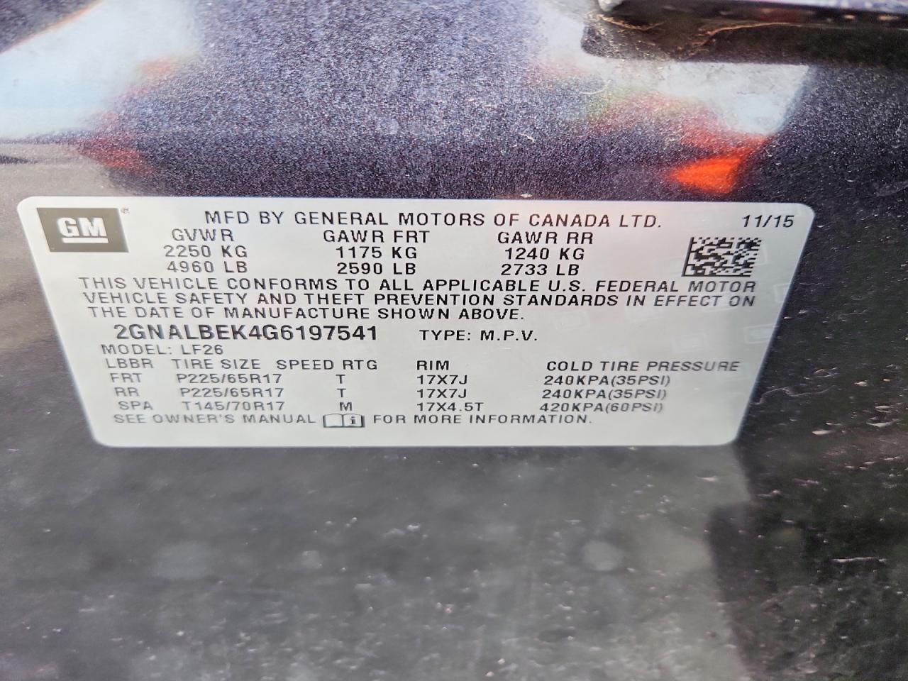 Chevrolet Equinox Ls