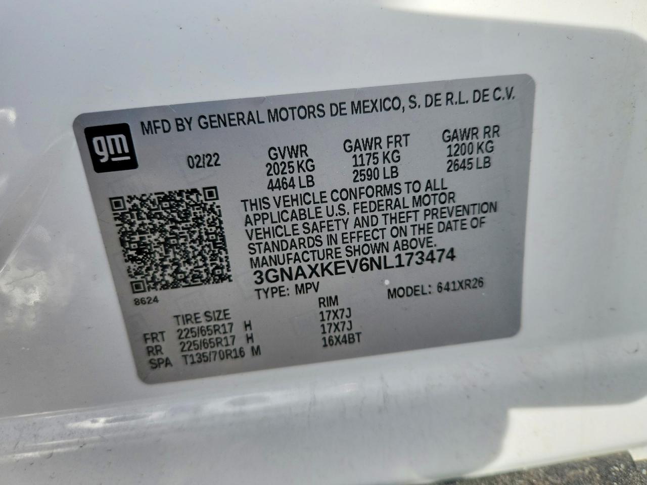 Chevrolet Equinox Lt