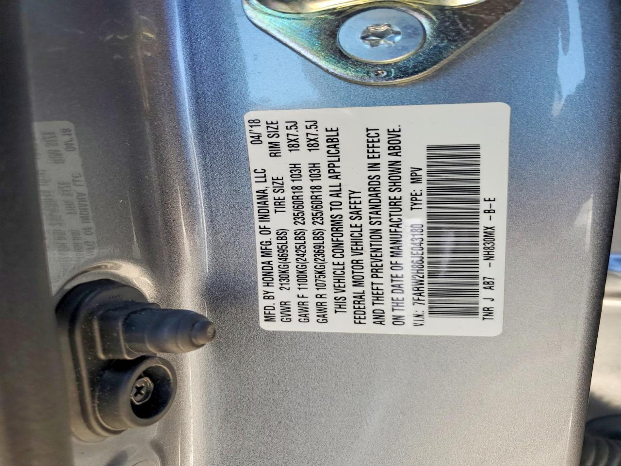 Honda Crv Exl