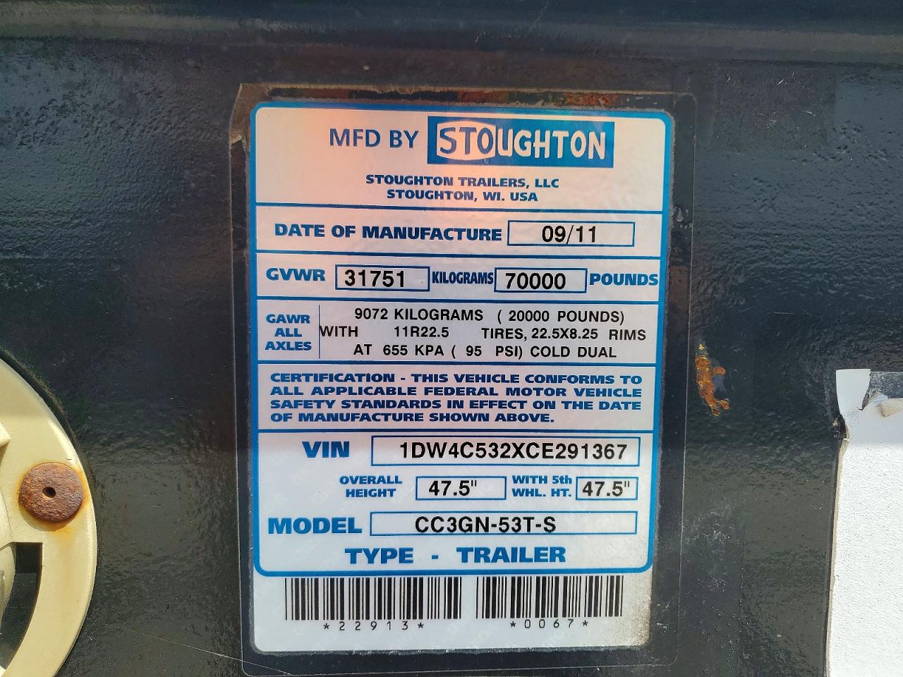 Stoughton Chassis