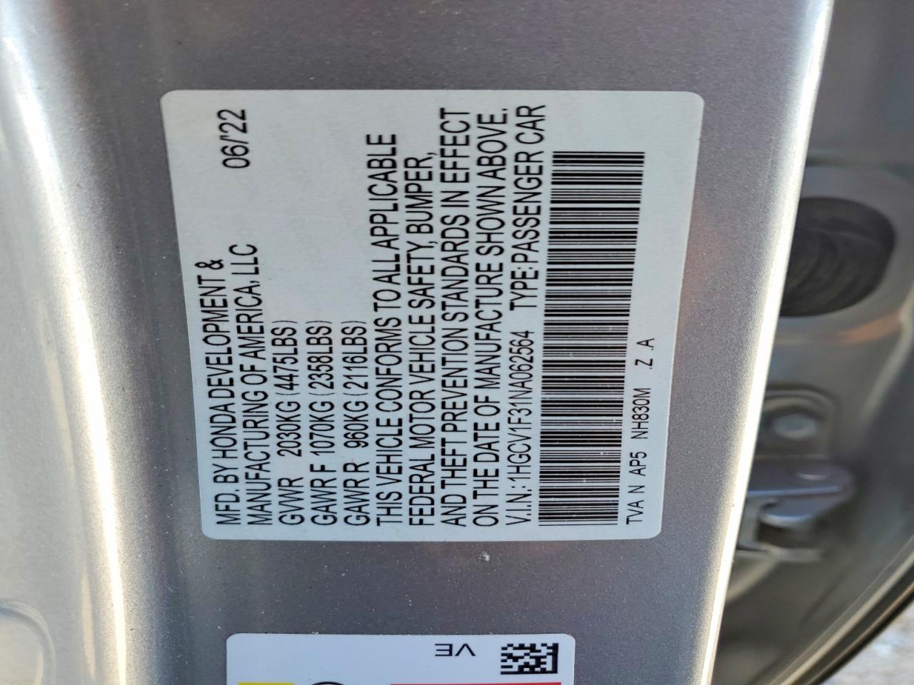 Honda Accord Sport