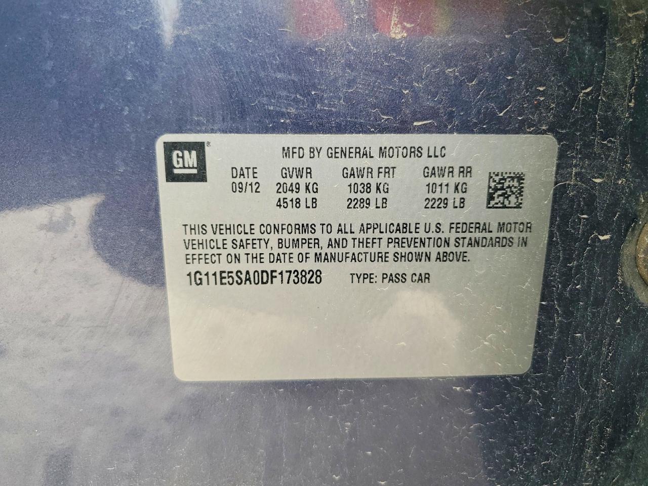 Chevrolet Malibu 2lt