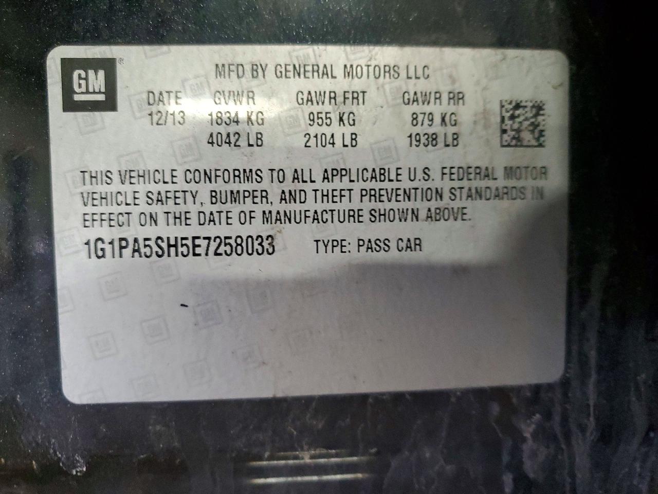 Chevrolet Cruze Ls