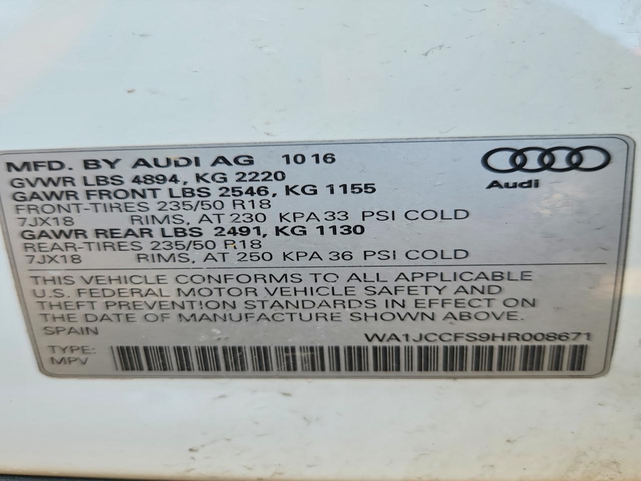 Audi Q3 Premium Plus