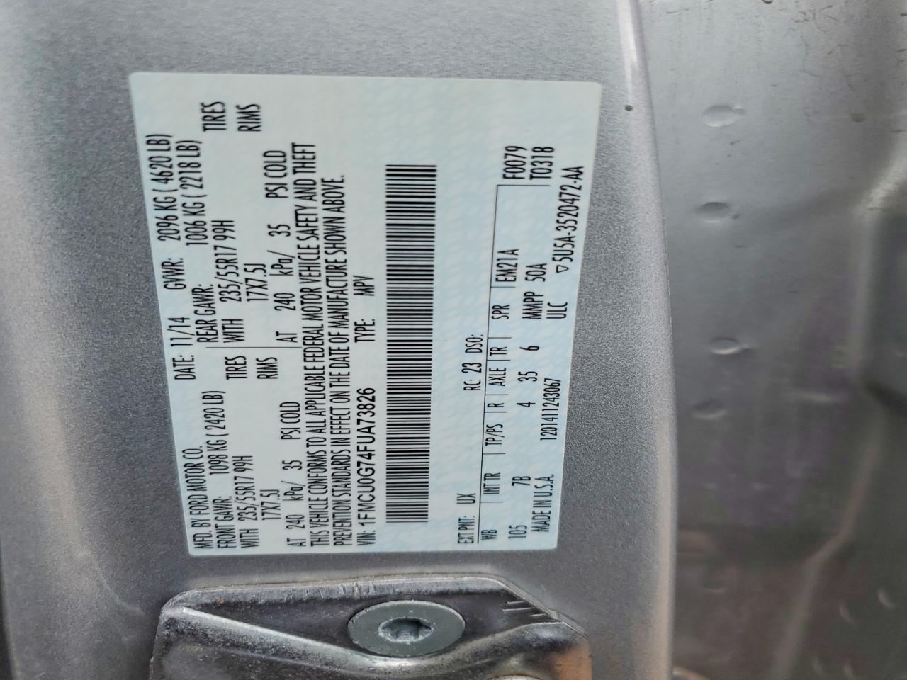 Ford Escape Se