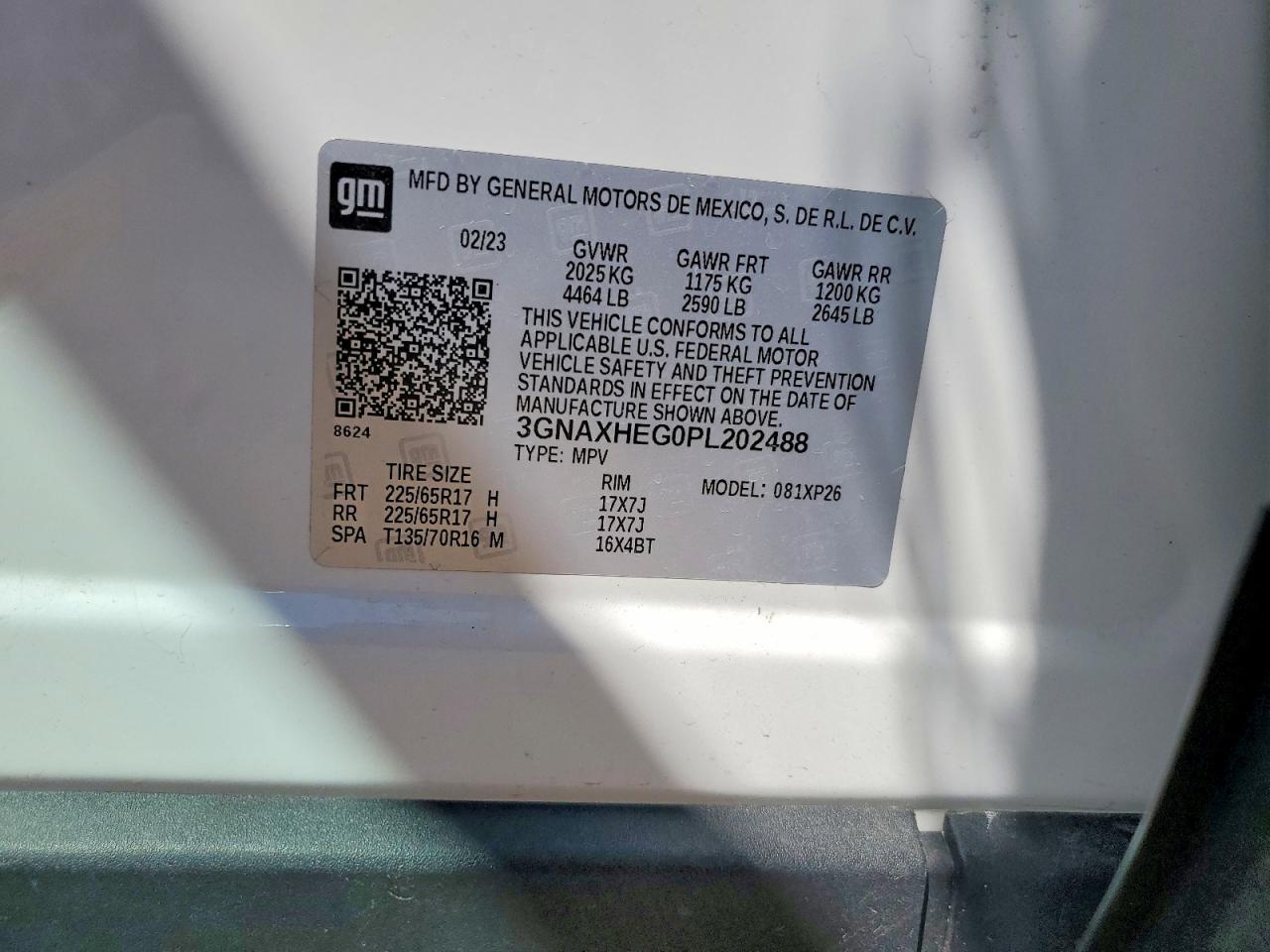 Chevrolet Equinox Ls