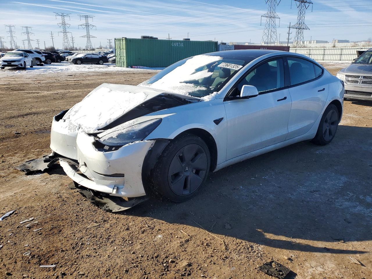 Salvage Tesla Model 3 Image