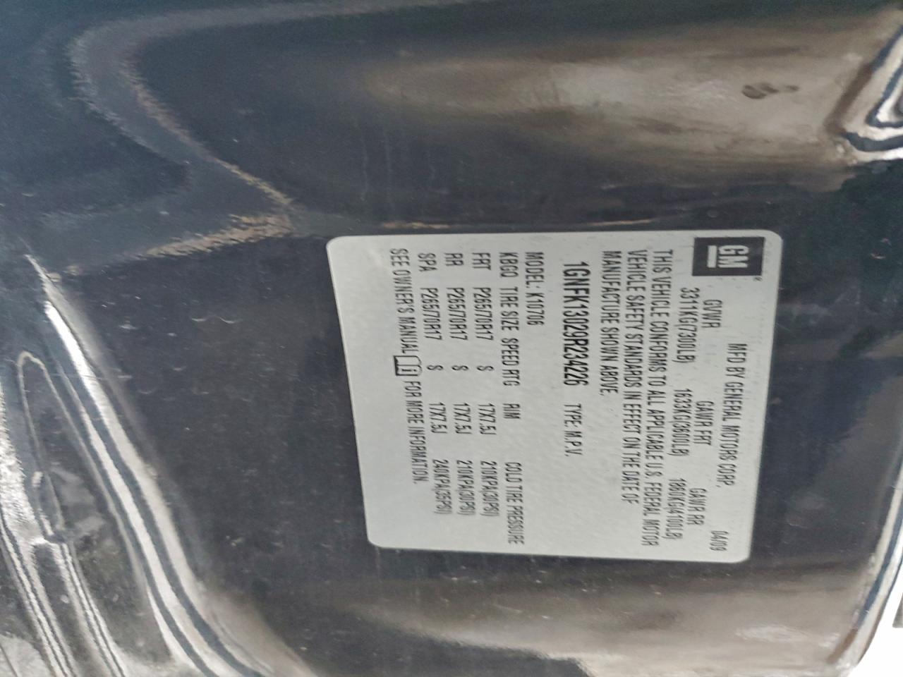 Chevrolet Tahoe K1500 Ls