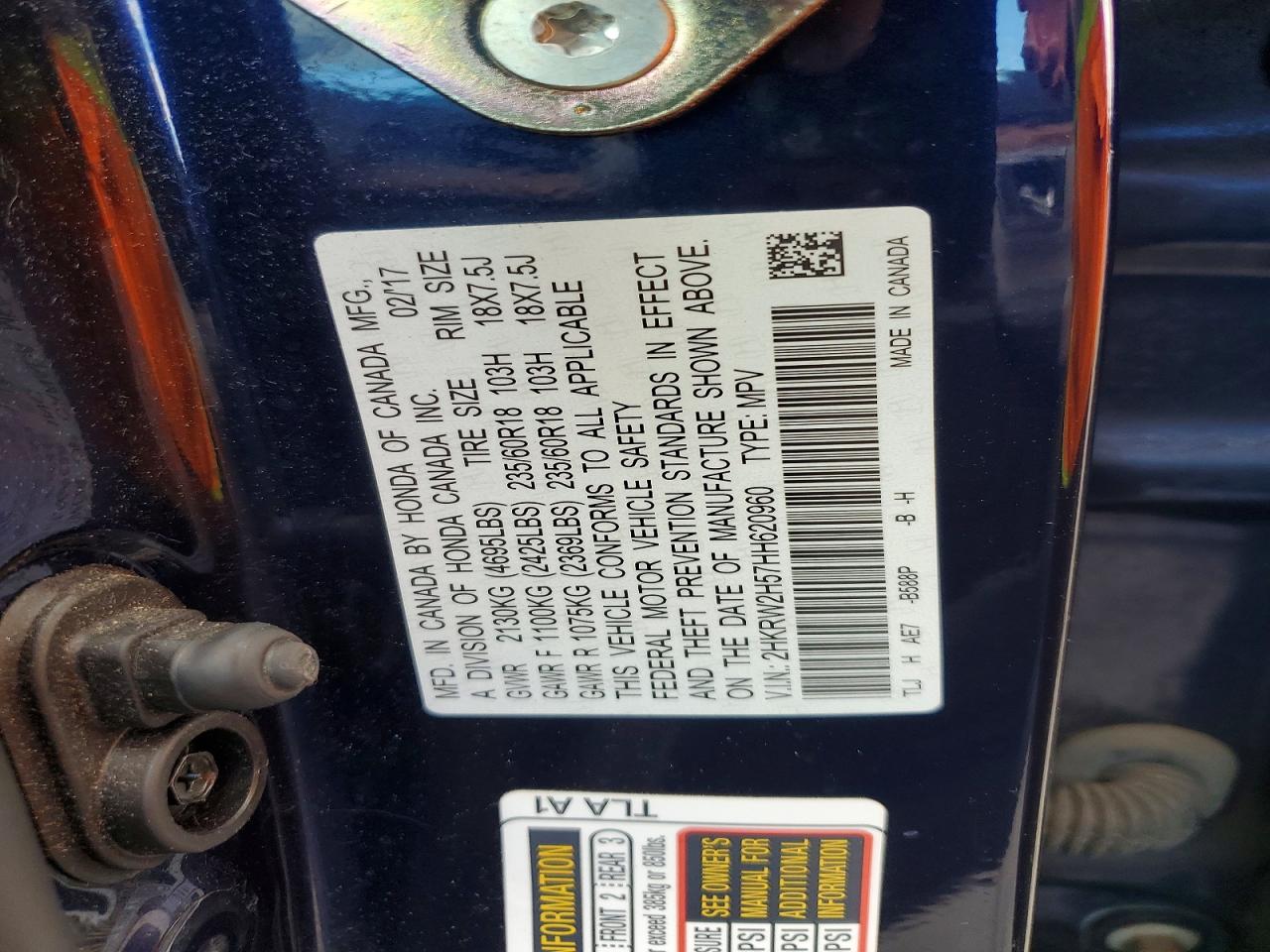 Honda Crv Ex
