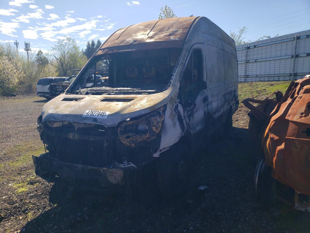 Salvage Ford Transit Image