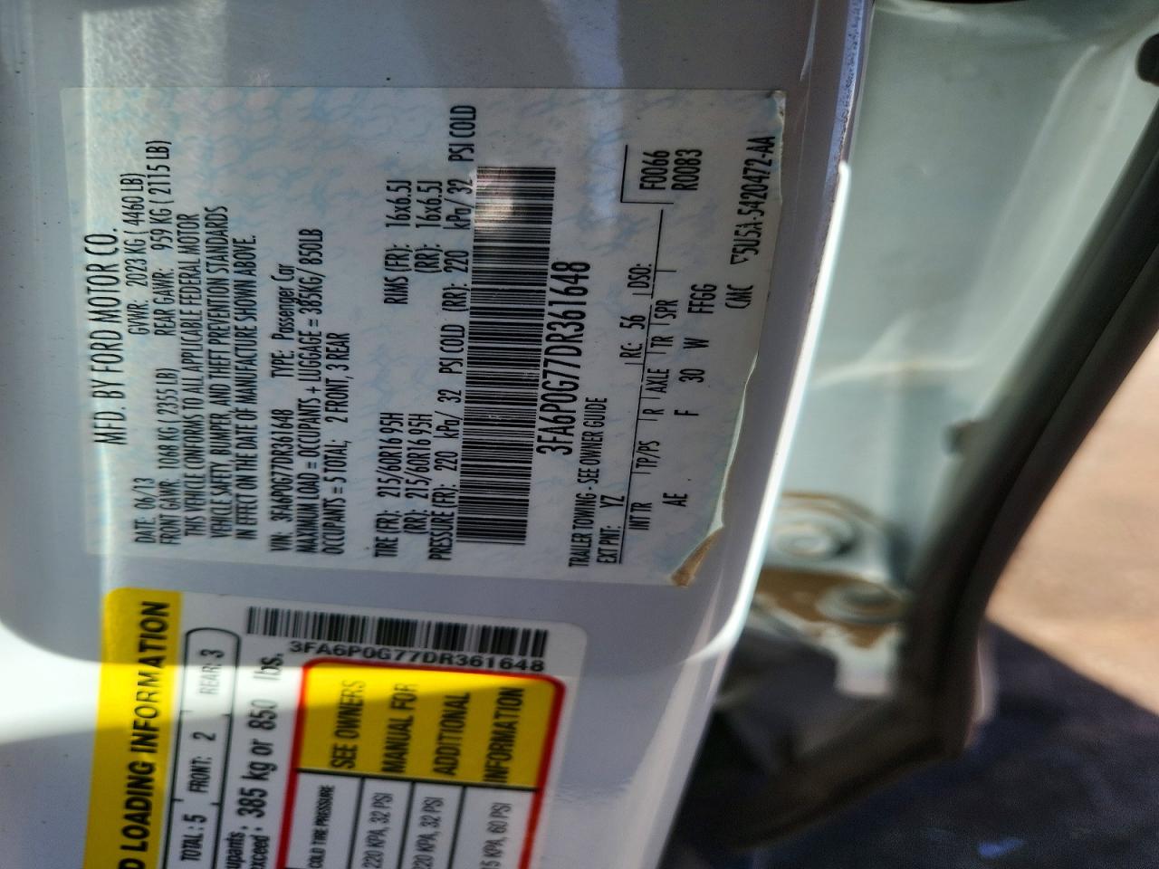 Ford Fusion S