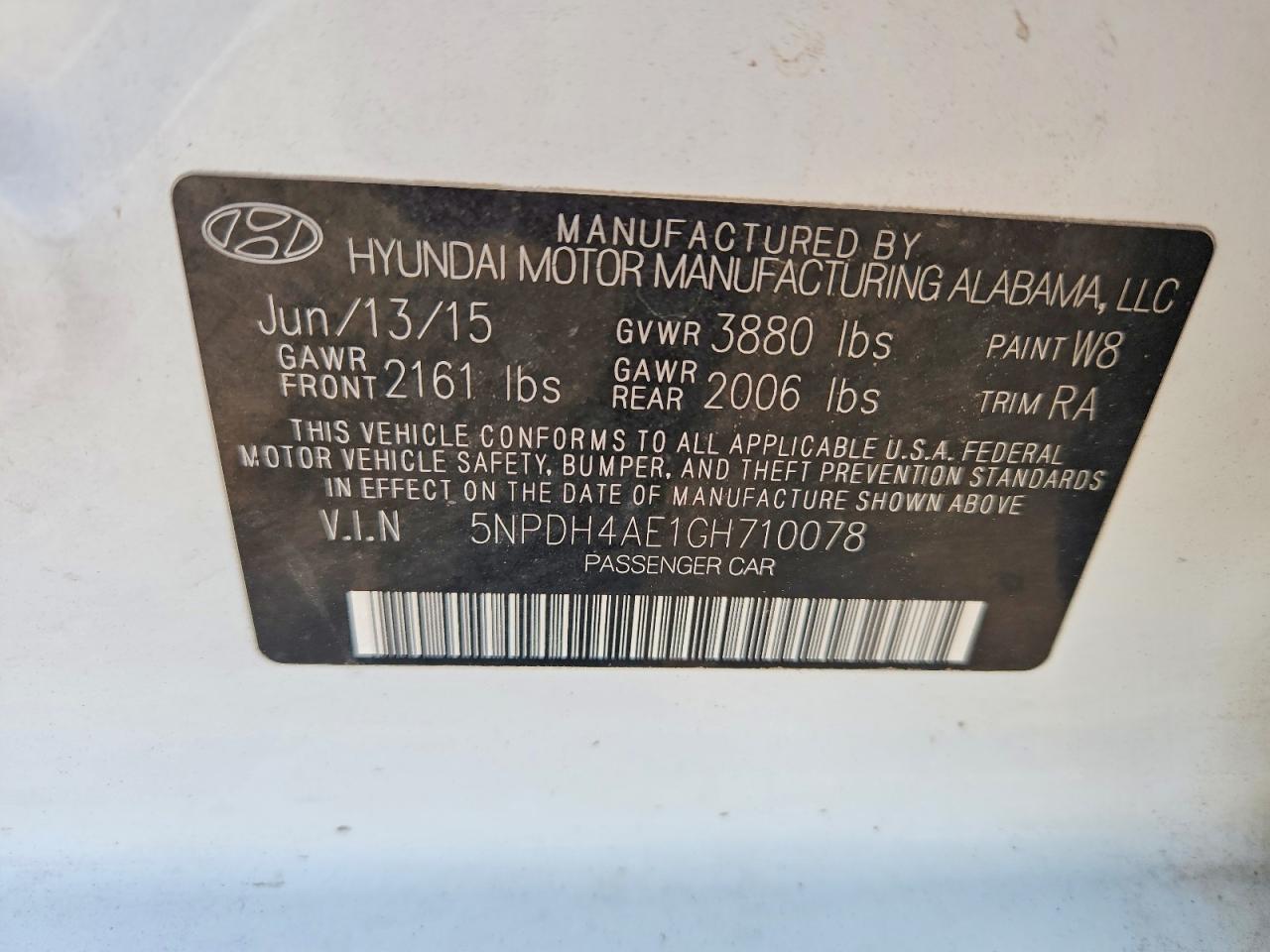 Hyundai ELANTRA Se