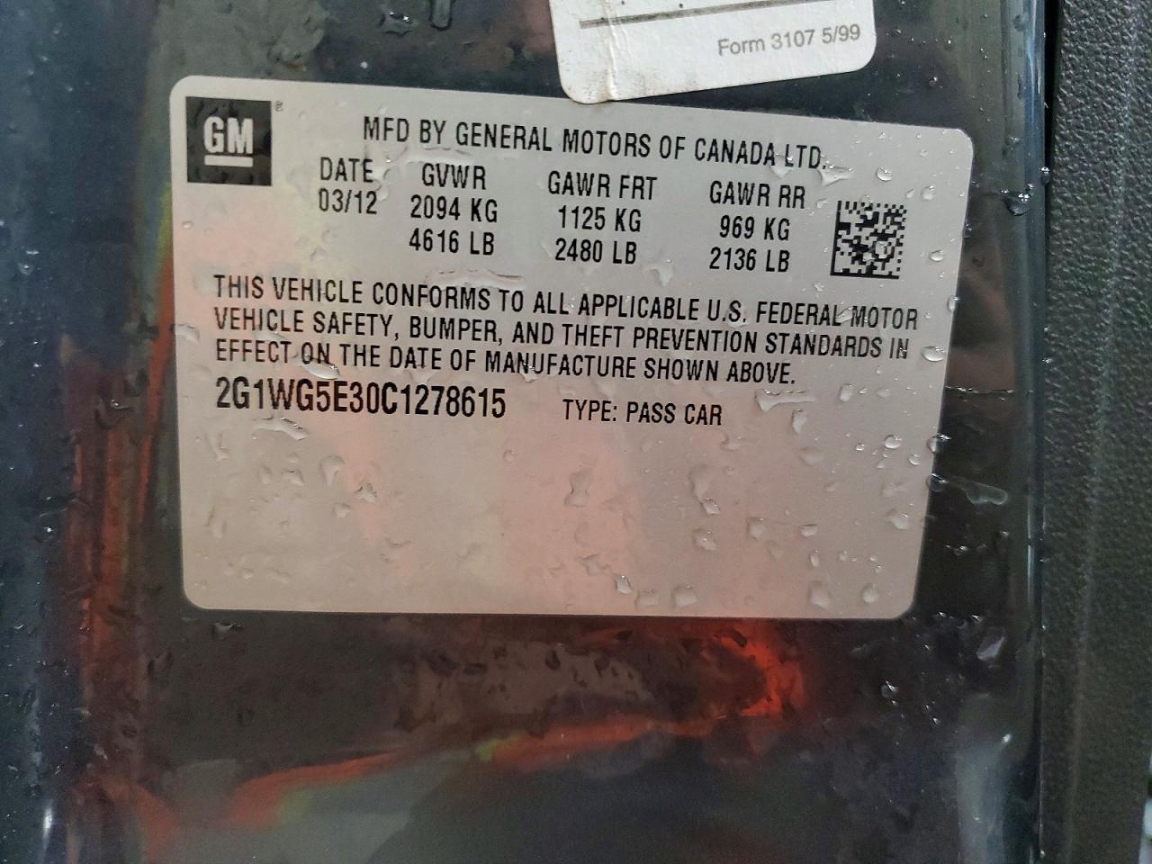 Chevrolet Impala Lt