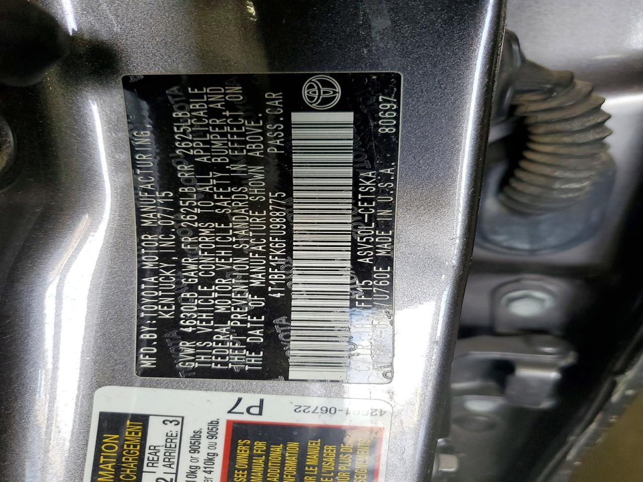 Toyota Camry Se