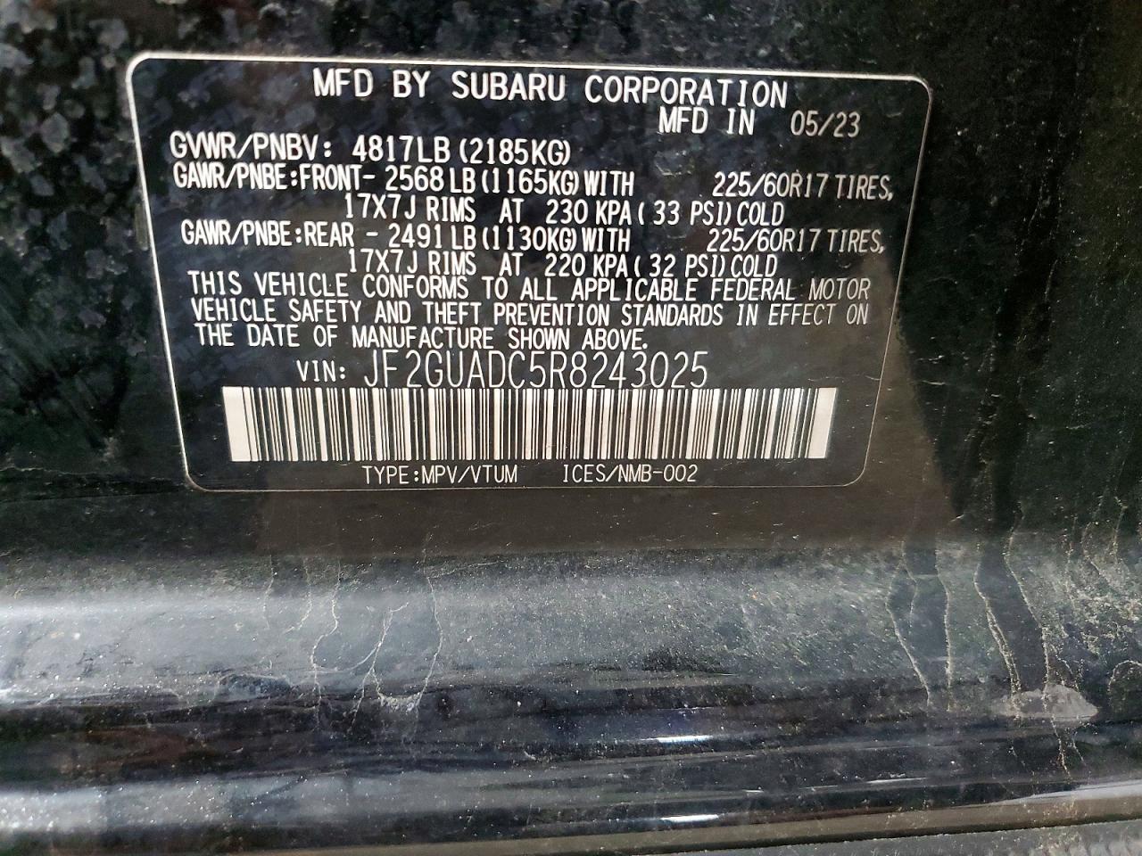 Subaru Crosstrek Premium