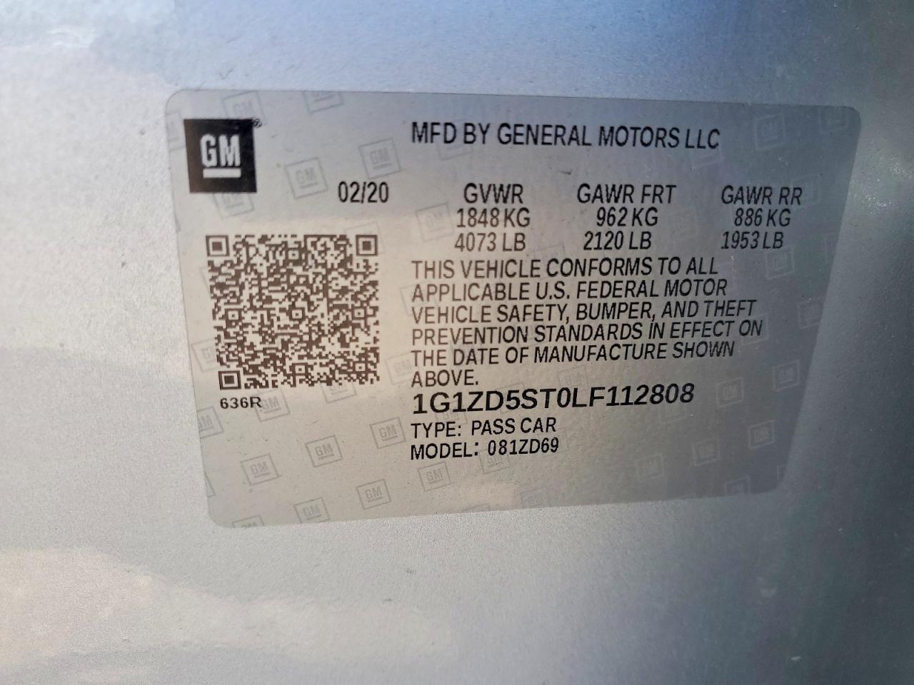 Chevrolet Malibu Lt