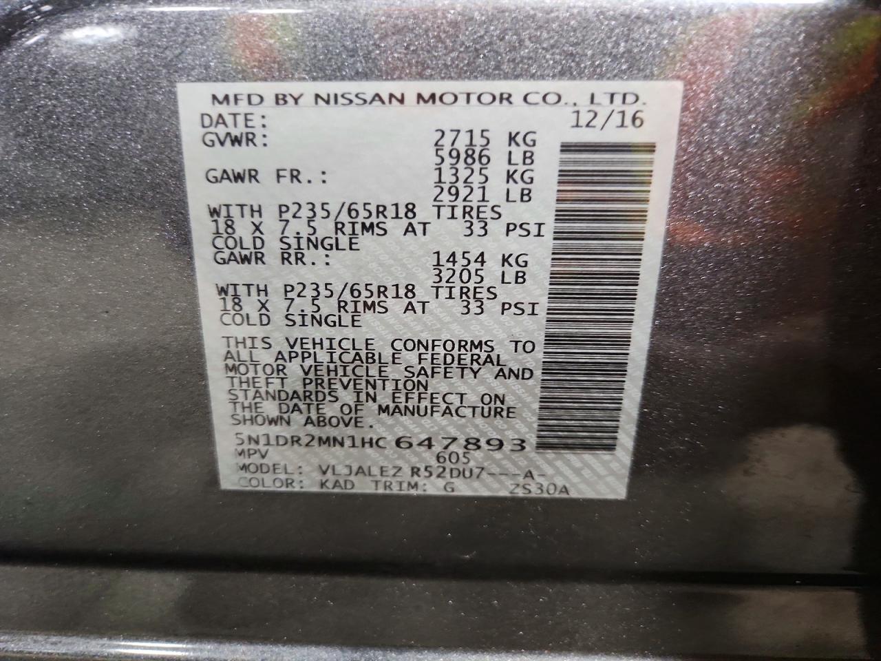 Nissan Pathfinder Sv