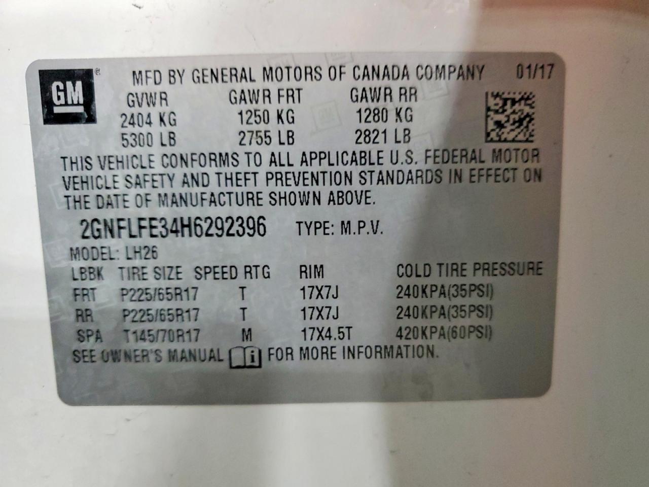Chevrolet Equinox Lt