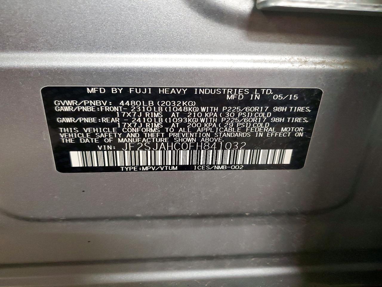 Subaru Forester 2.5i Limited