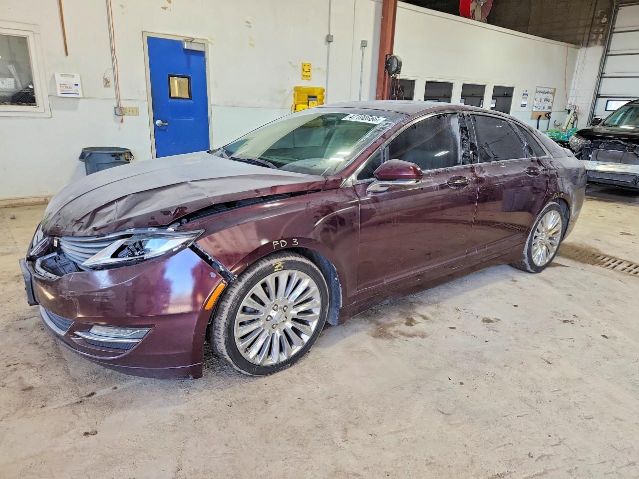 Salvage Lincoln MKZ Image