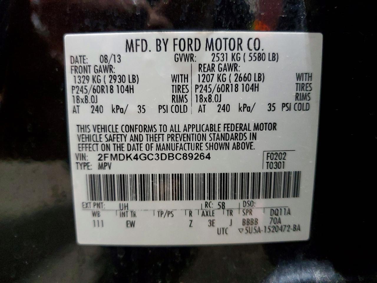 Ford Edge Se